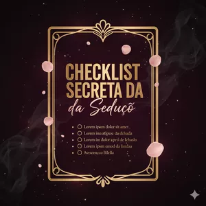 Imagen de portada para Ebook Checklist Secreta de la Seducción