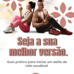 Imagem de capa para o Ebook Guia prático para iniciar um estilo de vida saudável 