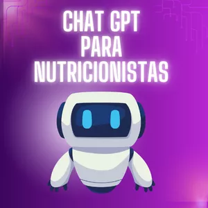 Imagem de capa para o Curso online CHATGPT para nutricionistas - guia de conteúdo infinito!