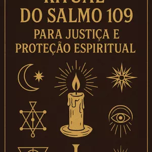 Imagem de capa para o Ebook Ritual do Salmo 109 Para Justiça e Proteção Espiritual 