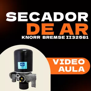 Imagem de capa para o Curso online Vídeo Aula do Secador de Ar KNORR-BREMSE II32581 + Consultoria Técnica