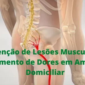 Imagem de capa para o Ebook Prevenção de Lesões Musculares e Tratamento de Dores em Ambiente Domiciliar