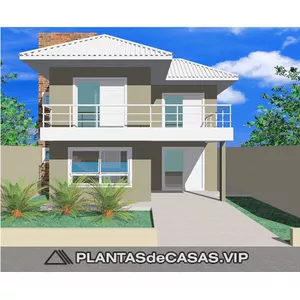 Imagem de capa para o Ebook Planta de Casa Vip Modelo CASA-001