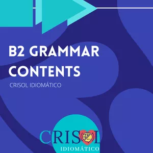 Cover image for Ebook B2 Grammar Contents 