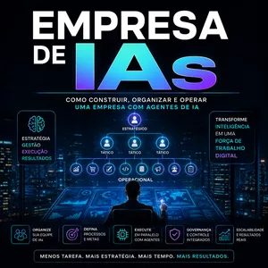 Imagem de Monte Sua Empresa de IAs (passo a passo) criado por Sensibiliza na hotmart
