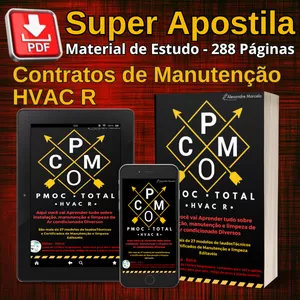 Imagem de capa para o Ebook APOSTILA TÉCNICA DO CURSO:  PMOC TOTAL PARA AR CONDICIONADO