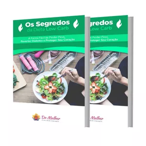 Imagem de capa para o Ebook Os segredos da dieta low carb