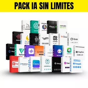 Imagen de portada para Curso online Pack IA Sin Límites