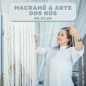 Imagem de capa para o Curso online Macramê a arte dos nós