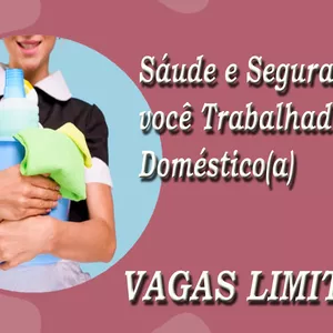 Curso de saúde e segurança para Trabalhadores Domésticos