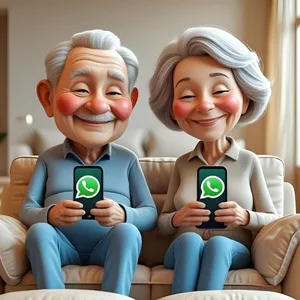 Imagem de capa para o Ebook WhatsApp Para Terceira Idade