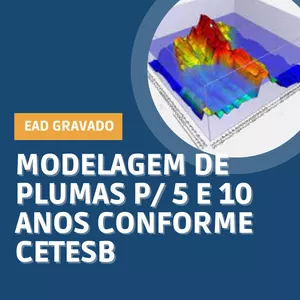 Imagem de capa para o Curso online Modelagem de Plumas p/ 5 e 10 anos conforme CETESB