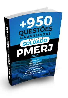 +950 Questões Gabaritada - Prova Concurso Polícia Militar - PMERJ 2023 — imagem 2