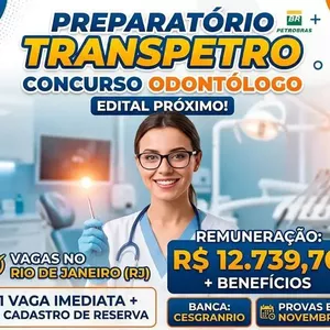 Imagem do curso PREPARATÓRIO TRANSPETRO ODONTOLOGIA