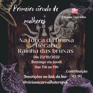 Imagem de capa para o Curso online Primeiro Círculo de Mulheres - Força de Hécate