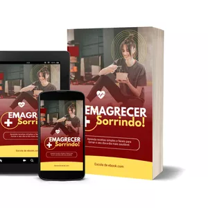 Imagem de capa para o Ebook EMAGRECER SORRINDO