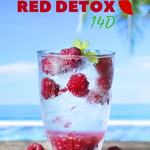 Imagem de capa para o Ebook Red Detox 14D - Emagreça com saúde em 14 dias
