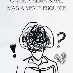 Imagem de capa para o Ebook O QUE A ALMA SABE, MAS A MENTE ESQUECE
