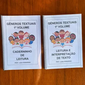 Imagem de capa para o Ebook KIT GÊNEROS TEXTUAIS 1º VOLUME