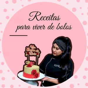 Imagem de capa para o Curso online RECEITAS PARA VIVER DE BOLOS