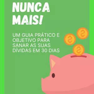 Imagem de capa para o Ebook DÍVIDAS NUNCA MAIS!