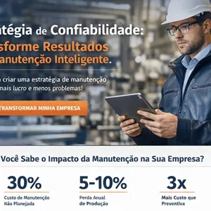 Imagem de capa para o Ebook Como elaborar uma estratégia de confiabilidade do zero