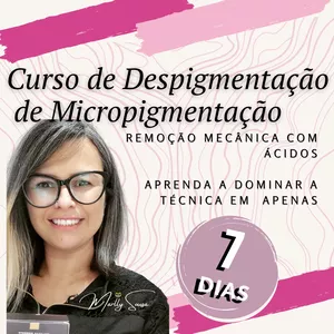 Imagem de capa para o Curso online Curso de Remoção de Micropigmentação