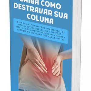 Imagem de capa para o Ebook Saiba como Destravar SUA Coluna