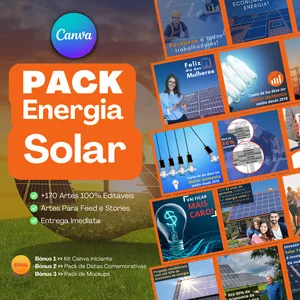 Pack Canva Para Energia Solar