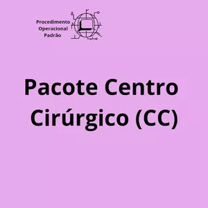 Imagem de capa para o Ebook Pacote de POP Centro Cirúrgico (CC)