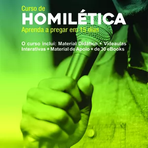 Imagem de capa para o Curso online APRENDA A PREGAR EM 15 DIAS