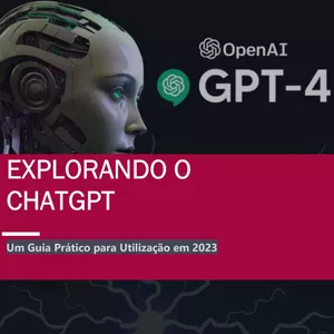 Imagem de capa para o Ebook Explorando o chatGPT