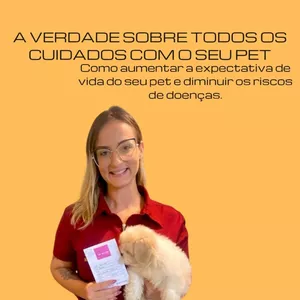 Imagem de capa para o Ebook A VERDADE SOBRE TODOS OS CUIDADOS COM O SEU PET