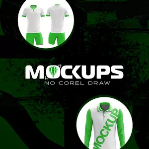 Imagem de capa para o Curso online Mockups no Corel Draw