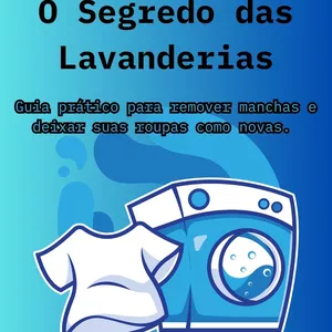 Imagem de capa para o Ebook O Segredo das Lavanderias