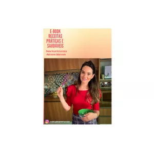 Imagem do curso E-book receitas saudáveis e práticas 
