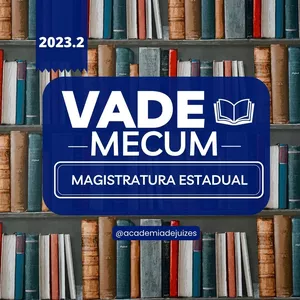 Imagem de Vade Mecum  - Magistratura Estadual. criado por CDB SOLUÇÕES EDUCACIONAIS LTDA na hotmart