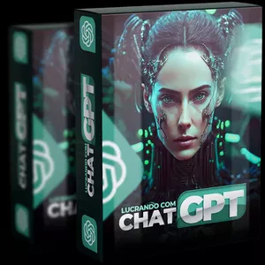 Imagem de capa para o Curso online Lucrando com Chat GPT + PLRs 2023