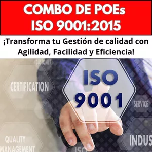 Imagen de portada para Curso online Combo de POEs - ISO 9001:2015