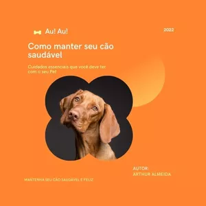 Imagem de capa para o Ebook Como Manter seu Cão Saudável