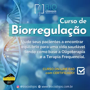 Imagem do curso Curso de Biorregulação (baseado na Oligoterapia) - BIOCÓDIGOS