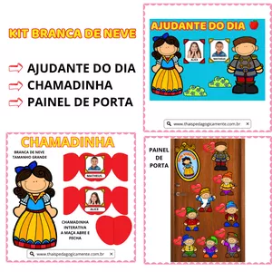 Imagem de capa para o Ebook KIT BRANCA DE NEVE