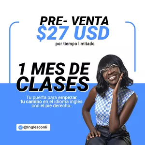 Imagen de portada para Curso online 1 mes de clases con Lideisy en vivo