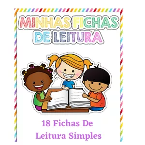 Imagem de capa para o Ebook Fichas de Leitura SIMPLES