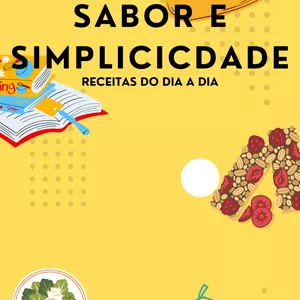 Imagem de capa para o Ebook Sabor e Simplicidade