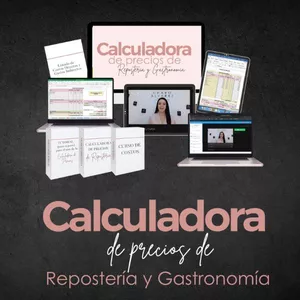 Imagen de portada para Curso online Calculadora de Precios de Repostería y Gastronomía