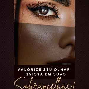 Imagem de capa para o Ebook Sobrancelhas Perfeitas: Guia Completo de Design e Modelagem