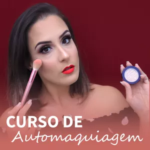 Imagem de capa para o Curso online Curso de Automaquiagem por Renata Badiani