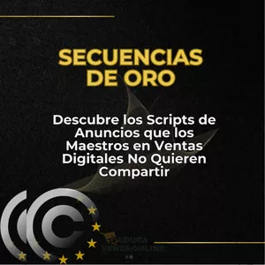 Imagen de portada para Ebook Secuencias de Oro (Descubre los Scripts de Anuncios que los Maestros en Ventas Digitales No Quieren Compartir)