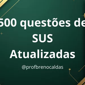 Imagem de capa para o Ebook SUS 500 PRO – O Treinamento Definitivo para Aprovação